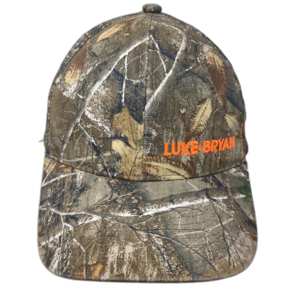 Realtree Luke Bryan What Makes You Country Baseball Cap Green One Size Mesh Hat